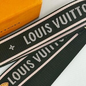 Louis Vuitton Nylon Bandouliere Shoulder Strap Kaki